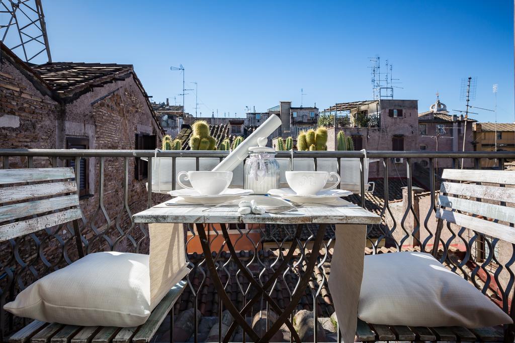 Apartamento Campo Penthouse Roma Habitación foto